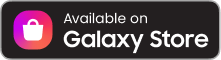Available on Galaxy Store